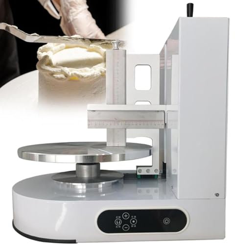 Máquina De Expansión Automática De Crema para Pasteles, Máquina para Suavizar El Recubrimiento De Pastel para Hacer Pasteles De 4-12 Pulgadas, Máquina De Expansión De Crema De Pastel