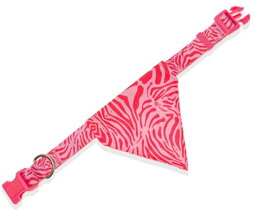 Bandit - Bandana pour Chien stylé - Pink Zebra - Taille M