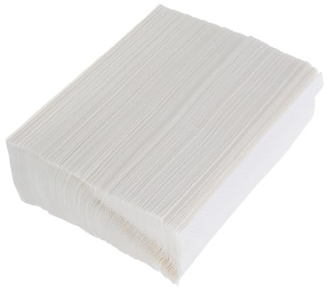 VINTORKY 200 Fogli Carta Asciugamano Spessa per Bagno e Cucina Salviette Assorbenti Usa e Getta per Dispenser Morbide e Resistenti per Hotel e Uso Commerciale