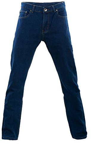 Toocool Thermojeans für Herren, Winterhose Gefüttert, mit Vlies gefütterte Thermo Arbeitshose, gefütterte Herren-Jeans für den Winter H001 [54 IT - 40 US - 48 DE, Blau]