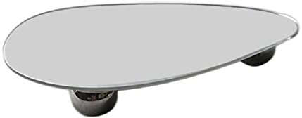 predolo Plateau décoratif en Acrylique pour Miroir, Plateau de Maquillage, Plateau de vanité, centres de Table, Bijoux, Ornement, Porte-Plateau pour bagues de, Forme irrégulière