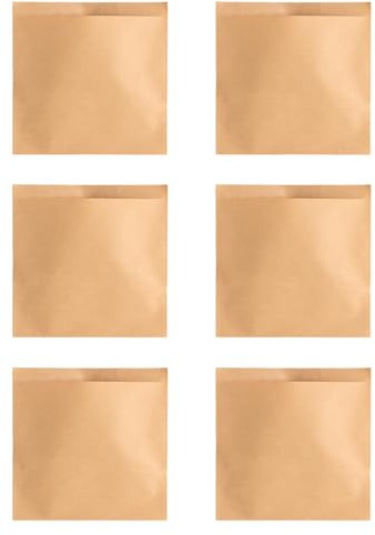 Tadipri 15 Bolsa Tostadora Reutilizable Bolsas para Tostar Pan Sin Gluten Bolsa para tostadora Reutilizables, Lavables, sin PFOA, Evitar la contaminación Cruzada Mercados/Cafeterías(15 x 16cm)