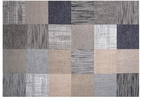 VEVOR Piastrelle per Moquette, 508x508 mm 24 Pezzi, Tappeto Quadrato Modulare, Pavimento Morbido Imbottito per Copertura Senza Cuciture 8,9㎡, per Soggiorno Camera da Letto, Multicolore