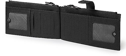 Otto Angelino Genuine Leather 2 Compartment Bifold Wallet Clutch with Phone Compatible Slots - RFID Blocking - Unisex