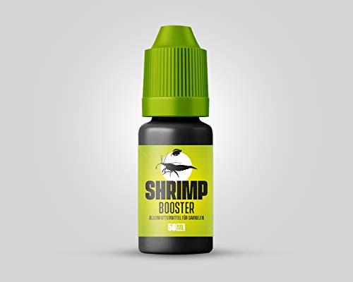 NatureHolic Booster de crevettes - Spécialement conçu pour les crevettes naines - En matières premières de qualité supérieure - Pour un film alimentaire parfait - Fabriqué en Allemagne - 50 ml