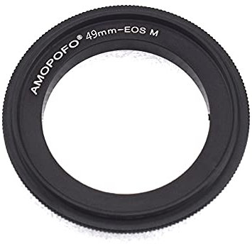 EF M-49mm Retroadapter/Makro Umkehrring Ring,für EF/M Mirroless M1 M2 M3 M10 M50 M6 M5,zum umgekehrten Anschrauben eines Objektivs.für Makroaufnahmen
