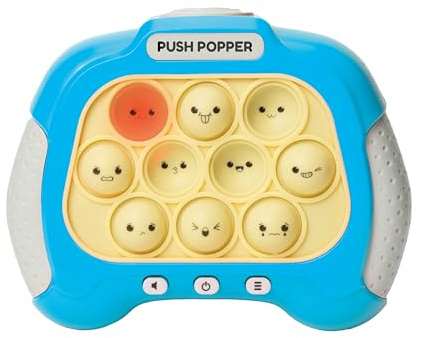 #winning Electronic Fidget Push Popper Game With Multiple Playing Modes in Blue