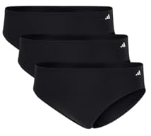 adidas Damen Unterwäsche Slip 3er Pack-Bikini (3pk) -Sport Active Light Flex-Packaged Panties, Noir (000), L Femmes