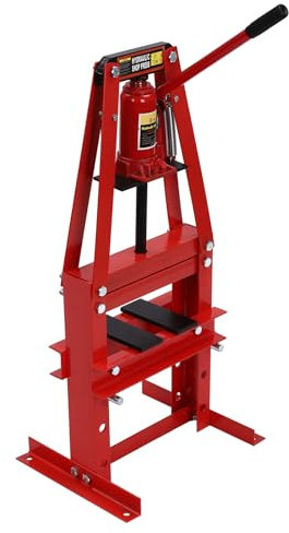 Presse hydraulique d'atelier 6T Presse hydraulique à cadre en H Presse d'atelier Presse à cadre Presse à palier 300 mm Presse hydraulique en acier (A)