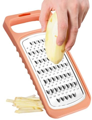 Uva generica per cucina manuale, grattugia per formaggio manuale: taglierina per verdure a mano, grattugia per verdure, per formaggio in acciaio inossidabile, piccola grattugia per formaggio
