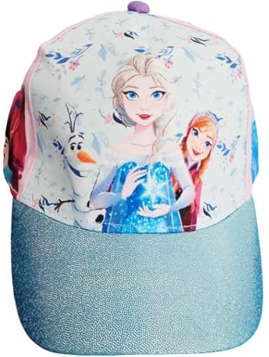 Chapeau avec Visière pour Garçon/Enfant - Casquette de Baseball Réglable pour Frozen