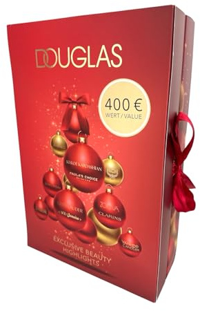 Douglas Calendario dell'Avvento 2025 – Prodotti di bellezza per donna, profumo e cosmetici – Edizione limitata dal valore di 400 € + Calendario dell'Avvento con prodotti per capelli e bracciale