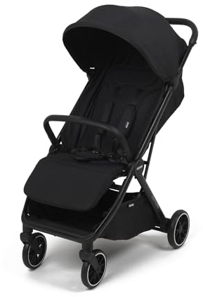 Zummi Neptune Compact Stroller from Birth up to 22kg, one-Hand fold, Midnight Black