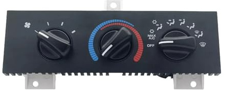 CYBSFKJ Manuell klimatkontrollpanel for luftkonditioneringsvärmare 55055459AF for 1998 1999 2000 2001 2002 2003 1500 2500 3500 Skåpbil