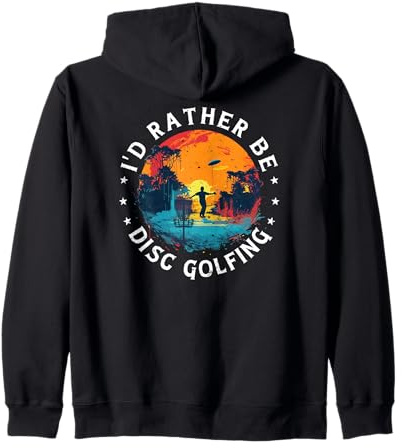 Disc-Golf-Joueur Disc-Golfing Game Dictons drôles Disc-Golf Sweat à Capuche