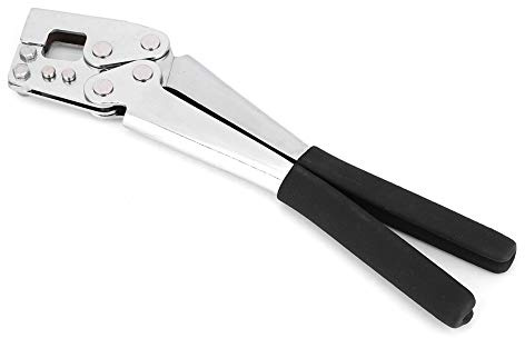 Pinzas para engarzar pernos, alicates para pared seca para fijación de tableros de quilla, herramienta engarzadora de acero para quillas de acero ligero de 0,5 a 0,8 mm, sujetador (Estilo 1)