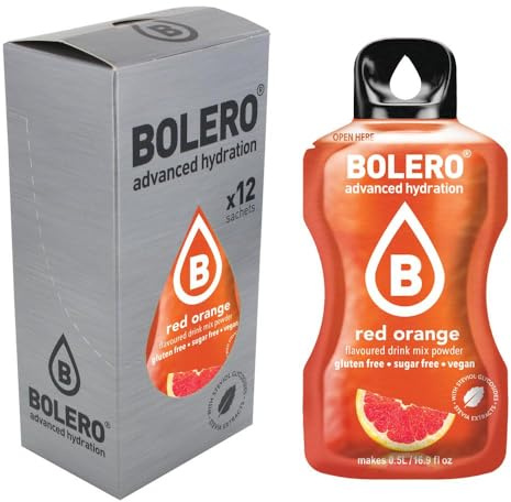 Bolero Poudre Sticks Red Orange 1/12st 500 ml