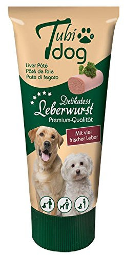 Akah TUBI Dog Leberwurst Hunde- Leckerli aus der Tube