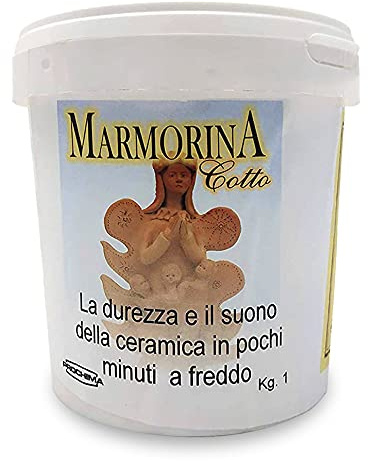 PROCHIMA, Marmorina Cotto, Polvere Mescolabile con Acqua, Simile alla Ceramica, 1 Kg