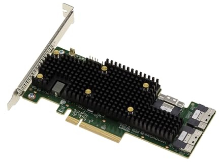 KALEA-INFORMATIQUE Carte contrôleur PCIe 4.0 Trimode SAS SATA et NVMe 24G 24 Ports - Original LSI 9600-24i