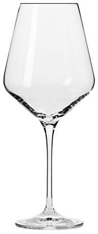 Lot de 6 verres à vin rouge 49 cl - cristallin sans plomb - collection Avant-Garde