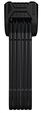 ABUS Unisex – Erwachsene 6405/85 BK SH Faltschlösser, Unifarben, universal
