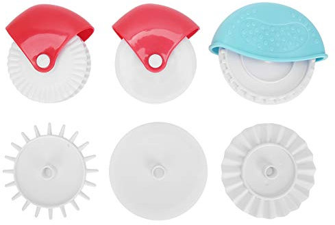 Cortador de rueda de pastelería, cortador de pasteles, cortador de masa manual, cortador de galletas de flores, juego de cortador de decoración de rueda de pastelería, cortador de celosía de pastelerí