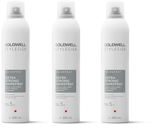 3er Goldwell Stylesign Hairspray Extra Strong Hairspray 300 ml