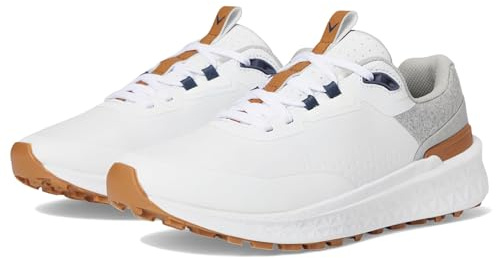 Callaway Womens Pacific XT Spikeless Golf Shoes White 8 Medium