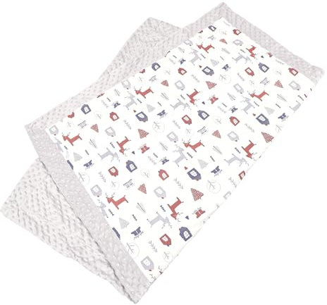 WHAMVOX Und Bequeme Babydecke Als Wiegendecke & Wickeltuch Für Neugeborene