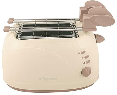 Tognana Iridea, Tostapane con Pinza, plastica - acciaio inox, Champagne