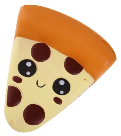 ANBOOR 3.9 Squishies Pizza Kawaii Soft Slow Rising Profumato Cibo Squishies Riduzione di Stress Giocattoli per Bambini Collezione Regalo