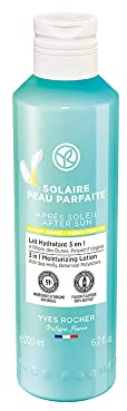 Yves Rocher SOLAIRE PEAU PARFAITE Après-Soleil Feuchtigkeitsmilch 3 in 1, Apres Lotion für Gesicht & Körper, 1 x Flacon 200 ml