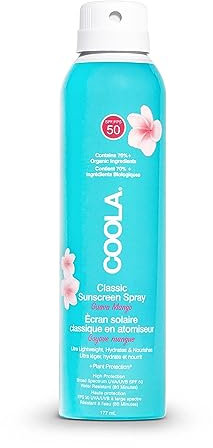 Coola Body Sunscreen Spray SPF 50 Sonnenschutz, Guava Mango