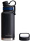 GrandTies 2 Deckel Sport Edelstahl Wasserflasche,900 ml, Wiederverwendbare Wide Mouth Vakuumisolierte Wasserflaschen, kälteste Wasserflasche für Männer und Frauen,Mitternachtsschwarz