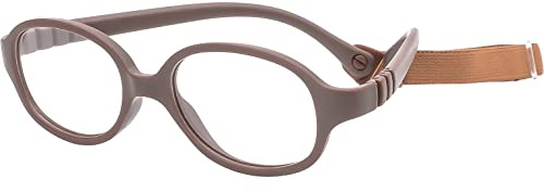 Geborilma Unbreakable Eyeglasses for Kids Flexible Glasses - XS Toddler Glasses Frames 1-3 - Baby Eyeglass Frames 43-15-129