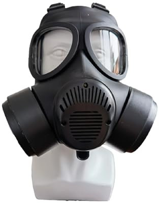 Maschera antigas Protezione Respiratore Casco di sopravvivenza chimica nucleare