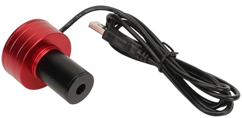 Elektroniskt Okular, 2 Miljoner Pixlar 1,25 Tums Digitalteleskopokular med USB2.0-port, 1920x1080 Upplösning Elektroniskt Okular, Kameratillbehör för Teleskop, Mikroskop