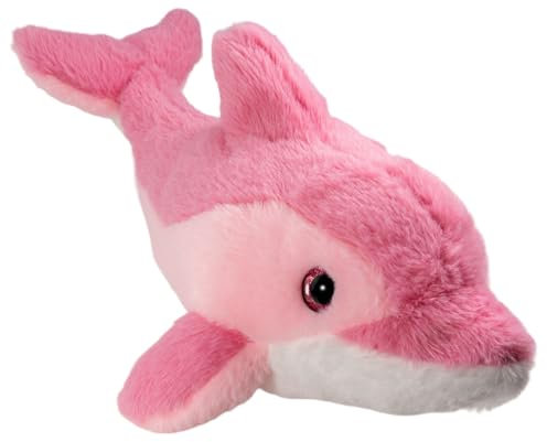 Carl Dick Dauphin Rose avec Yeux Scintillants, Peluche, Animal en Peluche 44cm 3581
