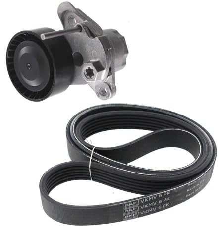 SKF Kit Cinghie Poly-V VKMA31093 Compatibile con: AUDI A1, A1 Allstreet, A1 City Carver, A1 Sportback, A1 Sportback, A3, A3 Cabriolet, A3 Limousine, A3 Limousine, A3 Sportback, A3 Sportback, A4 B9