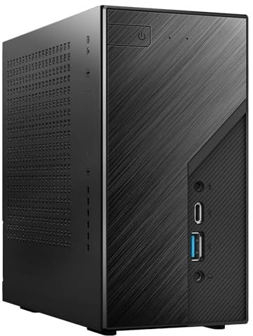 EXTREMEBIT PC Computer montiert Mini Barebone B760 neu, CPU Intel i5-14400, RAM 16 GB DDR4, SSD Festplatte 1TB M.2 NVMe, Windows 11 Pro + Office 2021
