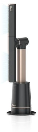 Shark TurboBlade Bladeless Tower Fan, High-Speed Multi-Directional, Projects Air up to 20 Metres, Quiet Power, 10 Speeds, Pivot, 180° Oscillation, Remote Control, Timer, Charcoal TF200SUK
