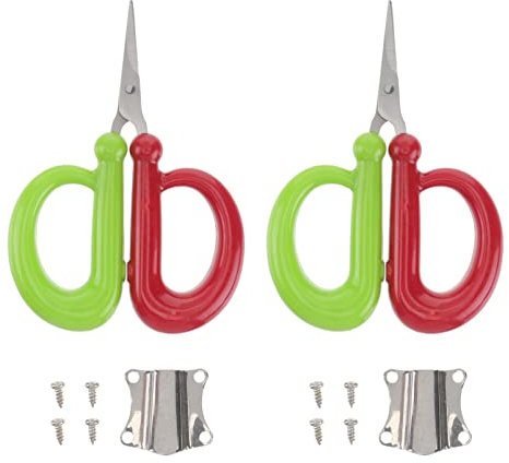BESPORTBLE 2juegos Tijeras Pesca Acero Inoxidable Tijeras Flotantes Antideslizante Multifuncionales