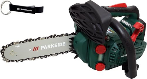 HEADNMORE Parkside® PBBPS 700 - Motosierra de gasolina con llavero HEADNMORE®