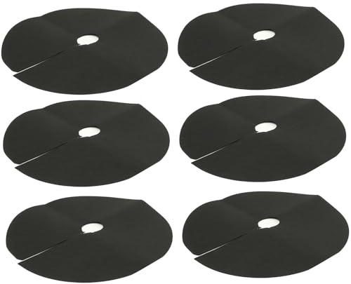 IWOWHERO Tapis Anti-Mauvaises Herbes Tissu Non Tissé avec Piquets Barrière Racinaire Respirante pour Jardin et Protection Plantes