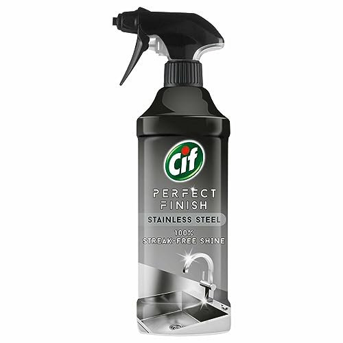 Cif Perfect Finish Stainless Steel Spray Cleaner 435ml