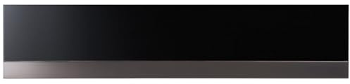 Küppersbusch CSV 6800.0 Vakuumierschublade + ZV 8020 Glasfront Schwarz + Designleiste Black Chrome