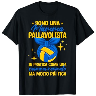 Mamma Pallavolista Pallavolo Volley Natale Maglietta