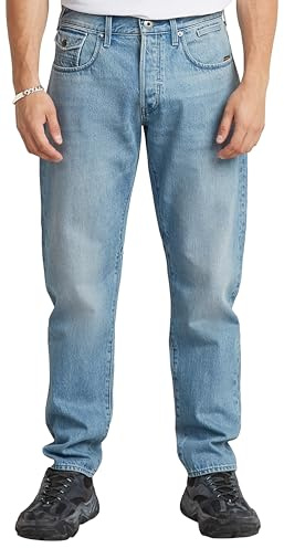 G-Star Homme Jean Morry FWD Regular Tapered, Bleu (faded brilliant blue D26141-D788-G872), 34W / 30L