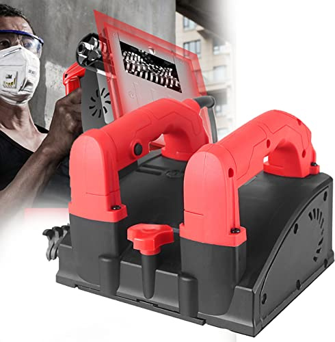 YXZYFPP Pialla Grezza per Utensili elettrici per calcestruzzo da Parete, Doppia Impugnatura ergonomica e Confortevole, piallatrice elettrica
